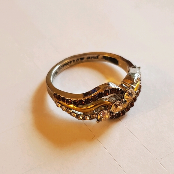 *RARE* Vintage "Today, Tomorrow, and Always" Ring - Picture 5 of 6